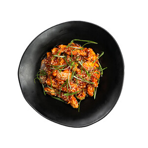 Chicken in sweet and sour sauce