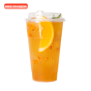Lemonade with sea buckthorn and ginger 350 ml.