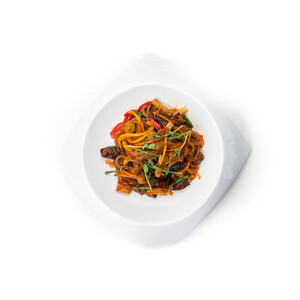 Glass noodles with beef