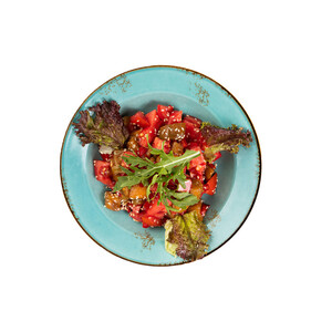 Eggplant in honey and soy sauce