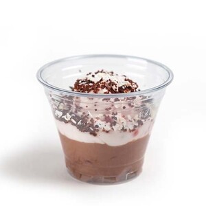 Chocolate-raspberry mousse