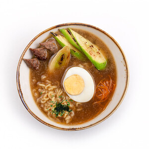 Ramen with beef (spicy)-15%