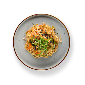Udon with vegetables