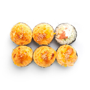 MINIROLL with smoked salmon 6 pcs.