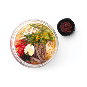 Cold noodle soup