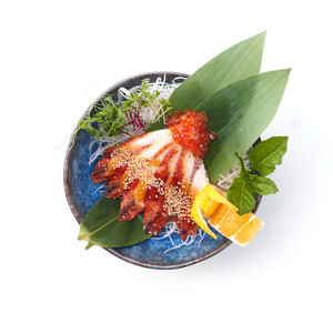 Eel sashimi